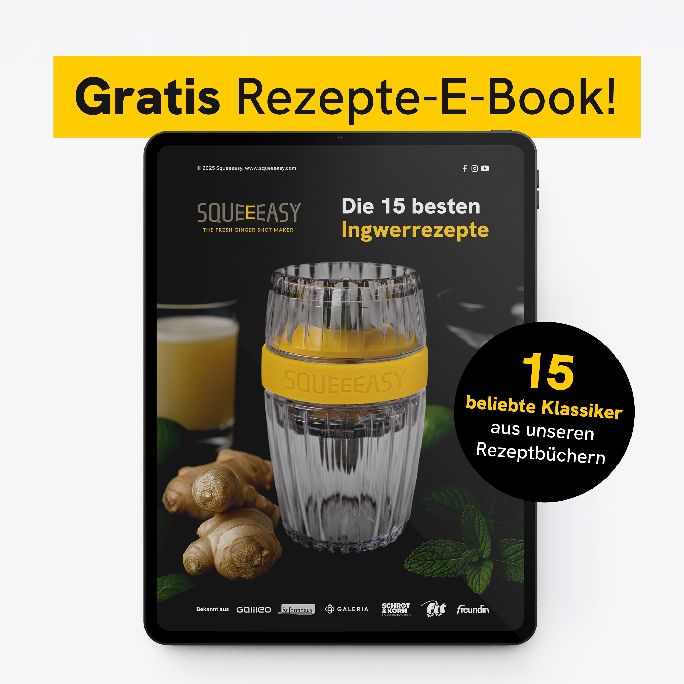 Squeeeasy® Ingwerpresse