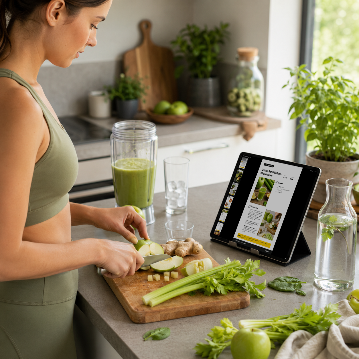Detox-Bundle: Ingwerpresse + 40 Ingwer-Detox-Rezepte