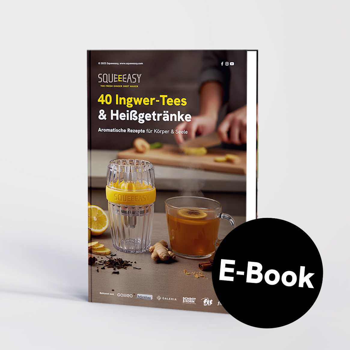 40 Ingwer-Tees & Heißgetränke: Aromatische Rezepte für Körper & Seele