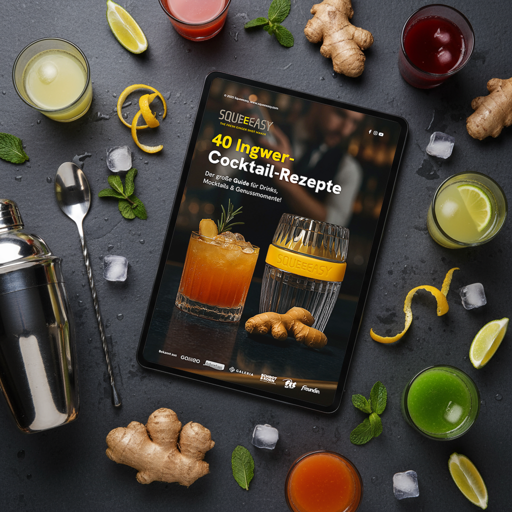40 Ingwer-Cocktail-Rezepte: Der große Guide für Drinks, Mocktails & Genussmomente!