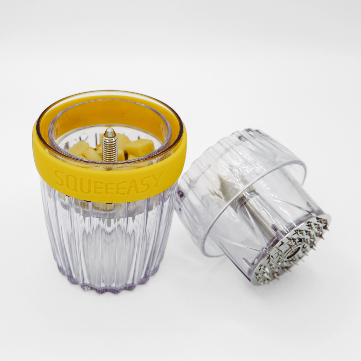 Gute-Vorsätze-Bundle: Ingwerpresse + 40 Koch- und 40 Ingwershotrezepte